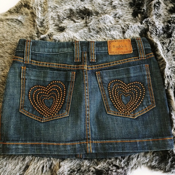 Frankie B. Dresses & Skirts - EUC Frankie B. Mini Jean Skirt